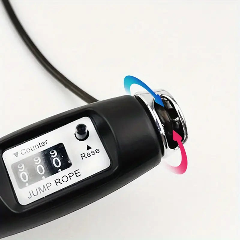 Digital counter, smooth bearings, durable, no charging – ideal for workouts