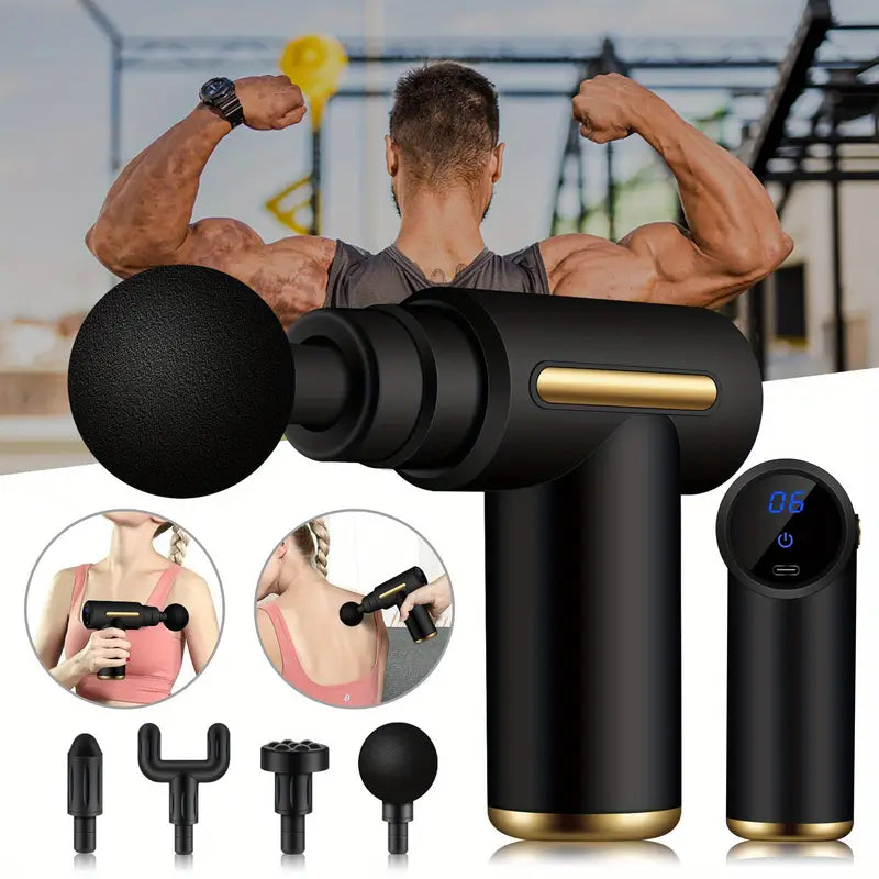 Sports Massage Gun for Full Body Relief – Compact & Powerful