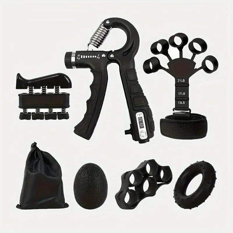 7-in-1 Hand Grip Strengthener Set